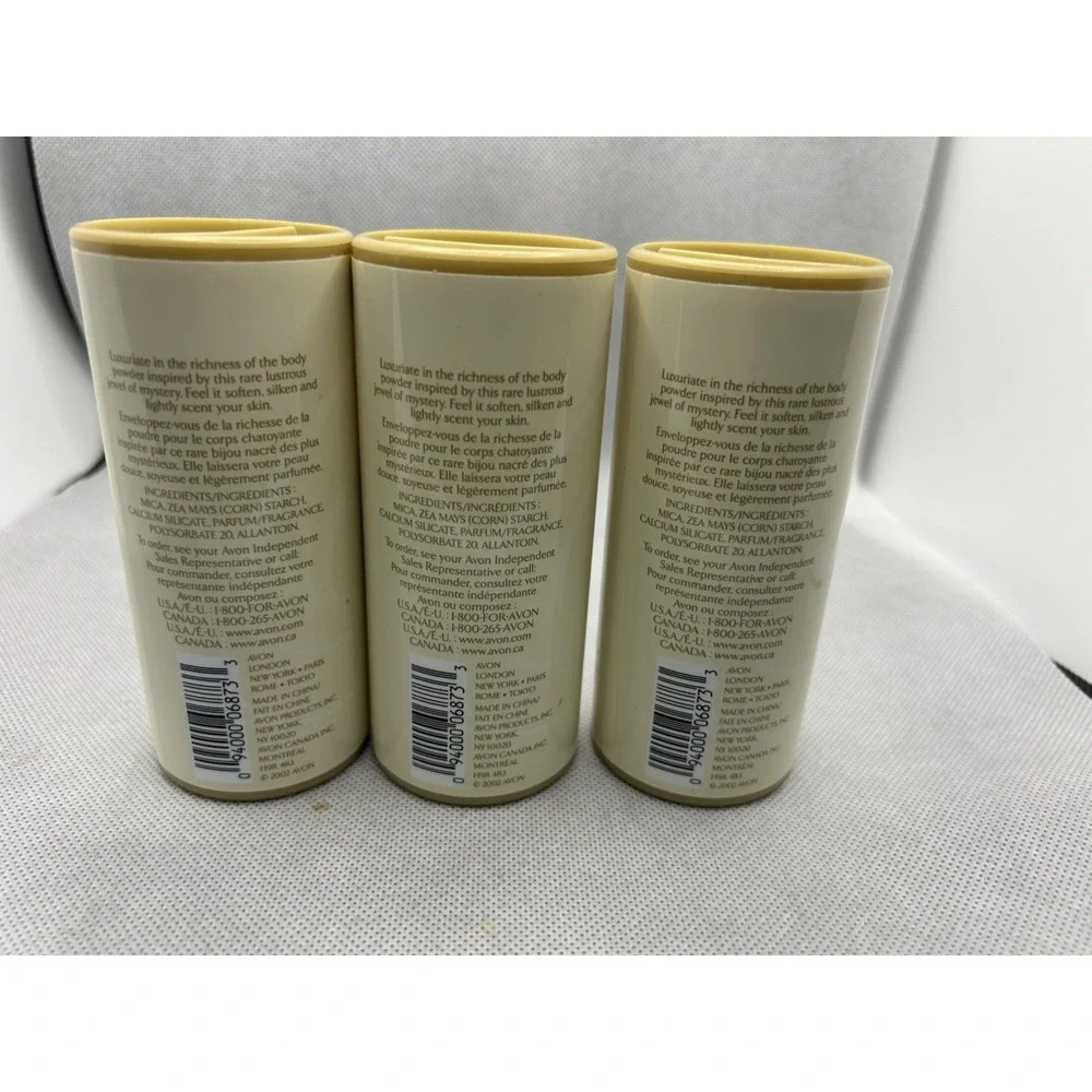 (Lot Of 3) Avon Rare Pearls Shimmering Body Powder (Sealed) Discontinued NOS ***